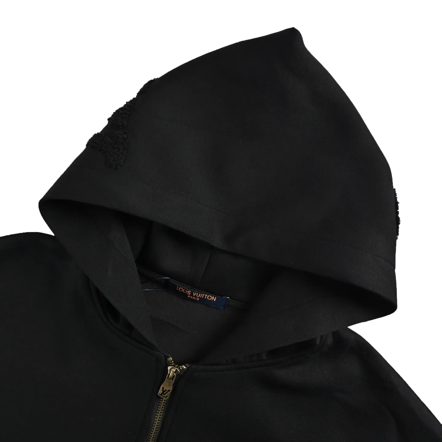 Louis Vuitton/Louis Vuitton towel logo zipper hooded sweatshirt jacket